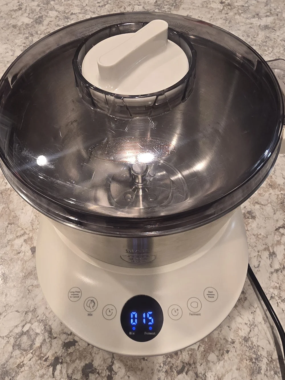 Joydeem Electric Dough Maker Mixer Kneader With Ferment Function Preset Modes